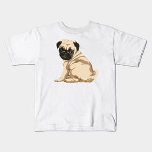 Pug Puppy Kids T-Shirt